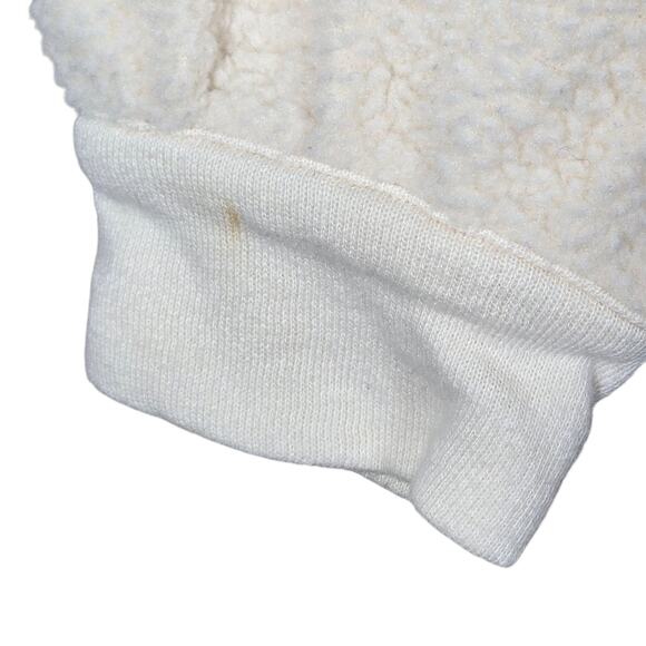 SO Fleece Mountain Shacket XS | Cream Colorblock Button Front Cozy Mountain - Picture 14 of 14